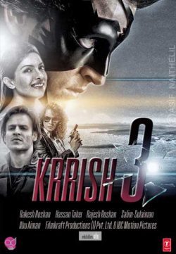 Krrish 3 (2013) Hindi Movie 400MB DVDScr 576P