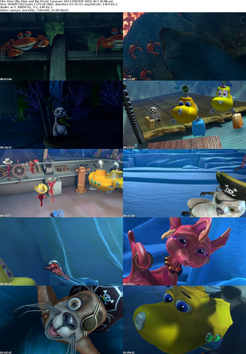 Dive Olly Dive And The Pirate Treasure (2014)Dive Olly Dive And The Pirate Treasure (2014)