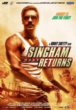 Singham Returns (2014) Hindi Movie Free Download HD 480p 250MB