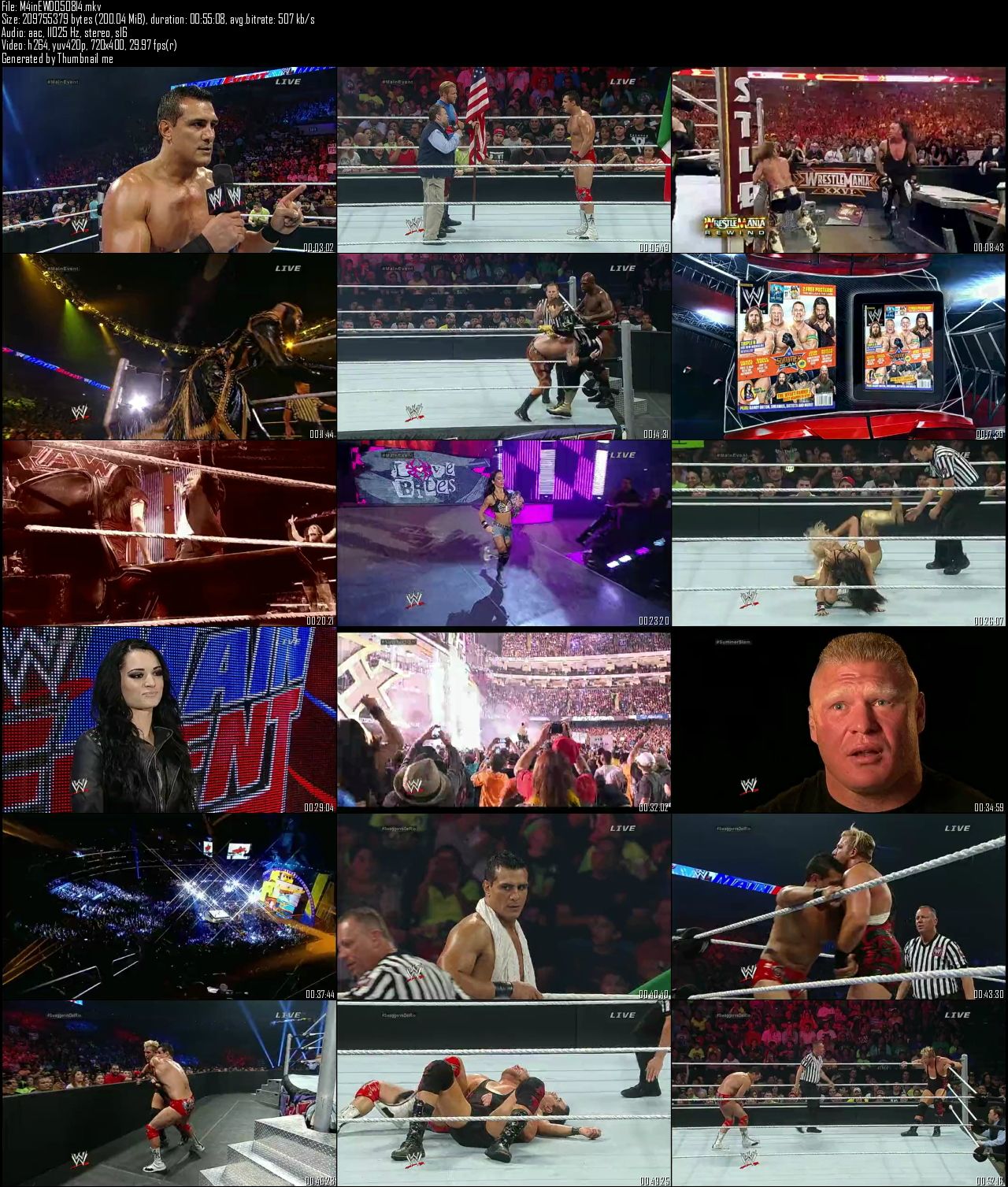 WWE Main Event 5th