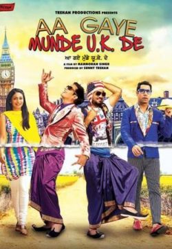 Aa Gaye Munde U.K. De (2014) Punjabi Movie 720p 200MB Download