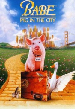 Babe: Pig in the City (1998) 175MB BRRip Dual Audio