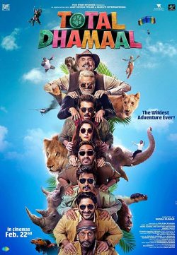 Total Dhamaal (2019) Hindi Movie 600MB HDRip 720p HEVC x265